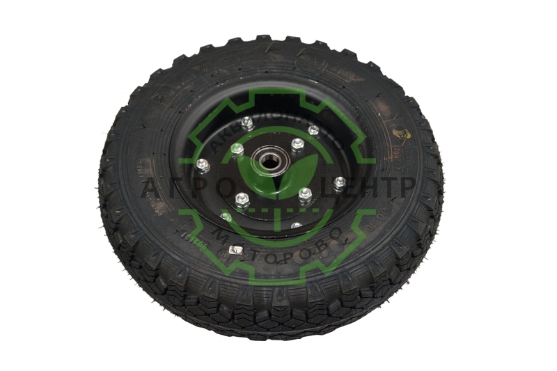 картинка Колесо опорное 5.00х10 оборудования щеточного УМДУ-80/82 (РБ) ступ.80мм (5.00х10 в сб) от Агро-центр Моторово АквилонАвто